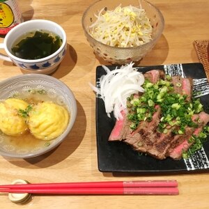 フライパンで★簡単　牛肉のたたき